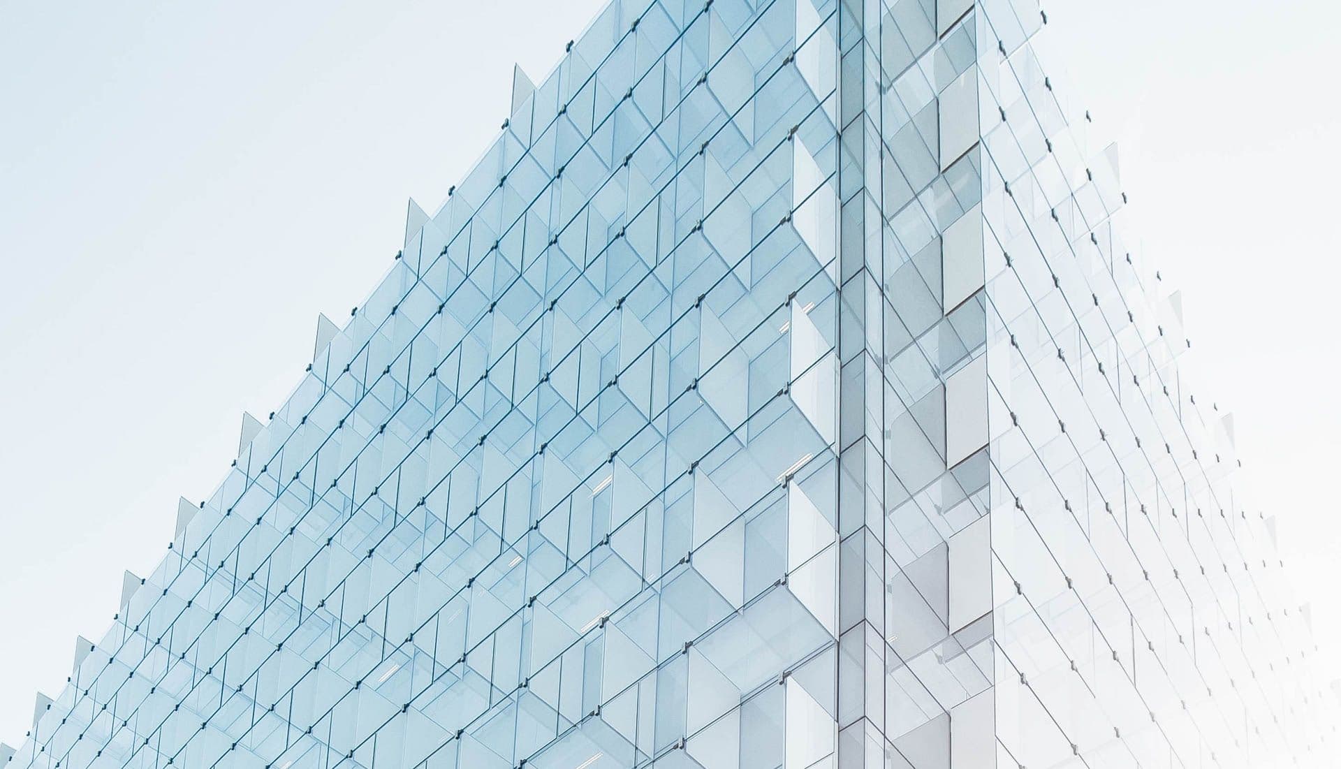 Glas Fassade eines Gebäudes